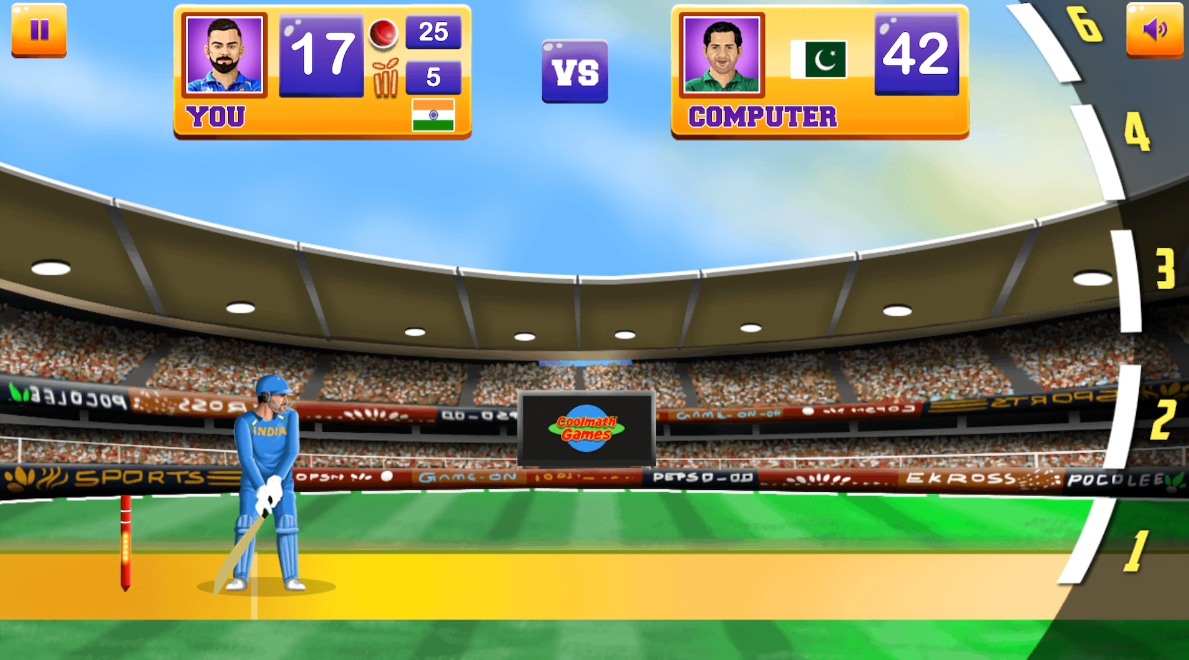 Cricket League - Play Online at Coolmath Games